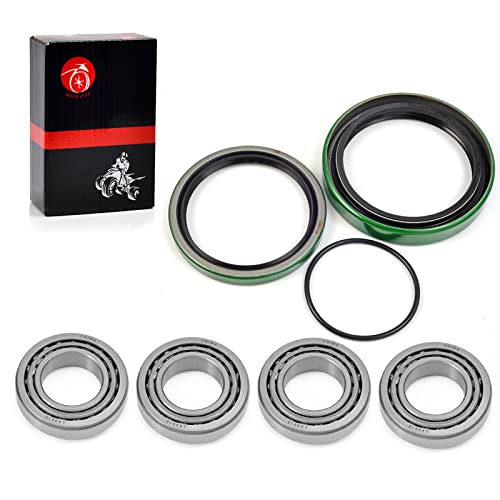 Front Wheel Bearings & Seals Kit Compatible with Polaris Sportsman 335 400 500 Magnum 325 425 500 Scrambler 400 500 Worker 335 500 Big Boss 400L 500 3554506 3554509 3610019 3610028 3554507