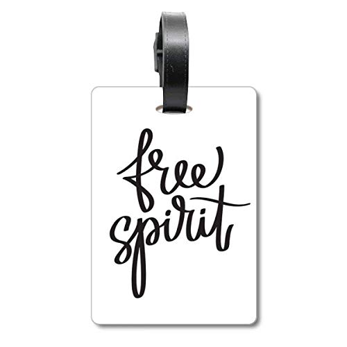 Étiquette d'identification pour valise voyage Free Spirit anti perte bagages