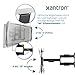 Xantron® SLIMLINE-A-466-B Schwarze Wandhalterung Fernseher Schwenkbar Neigbar Drehbar/32-60 Zoll TV Halterung/TV Wandhalterung Flach/Fernseher Schwenkarm, Flacher Wandabstand - inkl. Montagematerial