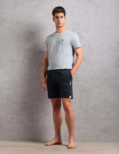 Image of U.S. Polo ASSN. Men's OES10 Cotton Terry Lounge Shorts