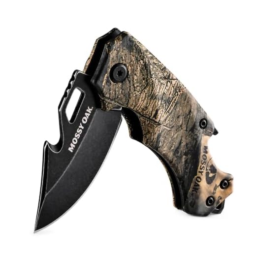 Mossy Oak Mini Folding Pocket Knife with 2.5" Stainless Steel Blade, Camo
