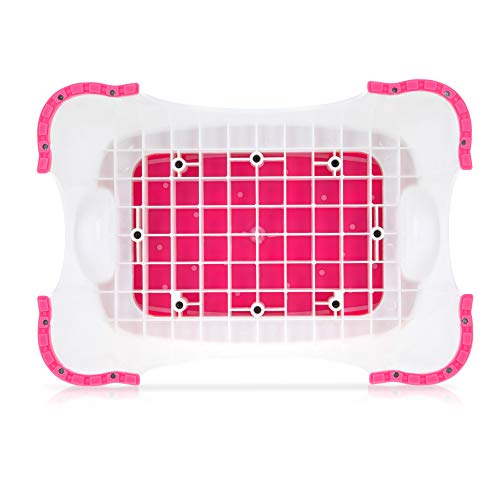 Nuby Tabouret Step Up Rose pour enfant de type marchepied stable
