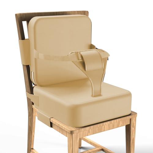 Rehausseur Chaise Enfant,Rehausseur De Chaise Bebe,Coussin Rehausseur Chaise Enfant,Extension à Lacets,Convient Aux Enfants âGéS De 3 à 12 Ans