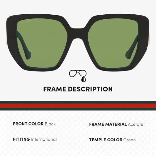 Gucci GG0956S Designer Fashion Sunglasses - Elegant, Sophisticated & Oversize Gemetric Shape Eyewear with Luxury eSHADES Kit2