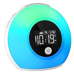 Night Light for Kids Bedrooms,Alarm Clock Music Wake Up Light with Bluetooth Speakers,Dimmable item