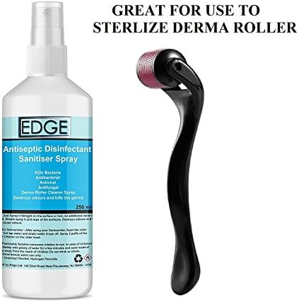Edge antiseptic Disinfectant Sanitiser Spray For Cleaning Beauty Salon Equipment, Kills And Protects Against Germs Bacteria, 250 Ml
