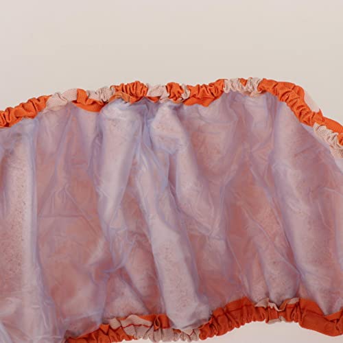 Deevoka Trampoline Pads Spring Cover Round Durable Children Mini Oxford Cloth Edge Guard Trampoline Protective Cover Replacement, Orange, 36Inch 6 Holes #TOP5