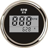 Rango de indicación: 0-9990RPM, relación de velocidad: 1-300 ajustable, puede presionar el botón Atrás para ajustarlo. La velocidad de ralentí suele ser de 600-800rpm. Los detalles se refieren al manual del propietario.