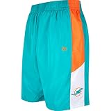 New Era - NFL Miami Dolphins Side Panel Mesh Shorts Farbe Türkis, Größe XL