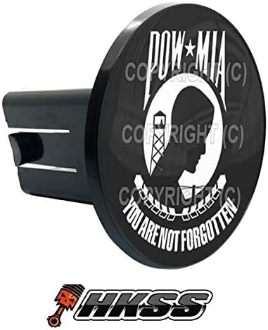 Universal Class 2 3 Tow Hitch Receiver Insert Cover Plug for POW MIA BW ZR6 Model-PYT-8888-3665