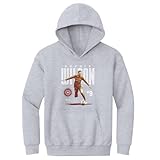500 LEVEL Sophia Wilson Portland Thorns FC Bitmap Youth Hoodie Sweatshirt (Gray, Medium)