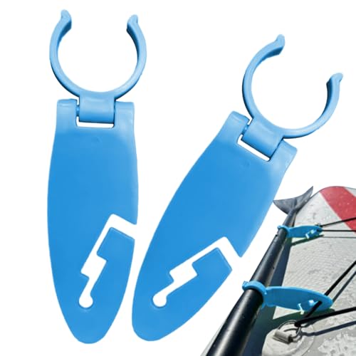 Rproonay Accesorio para tabla de remo, clips expandibles para fijación de equipo, complemento de deportes acuáticos para tablas, herramienta de cierre seguro para hombres, mujeres, jóvenes y familias