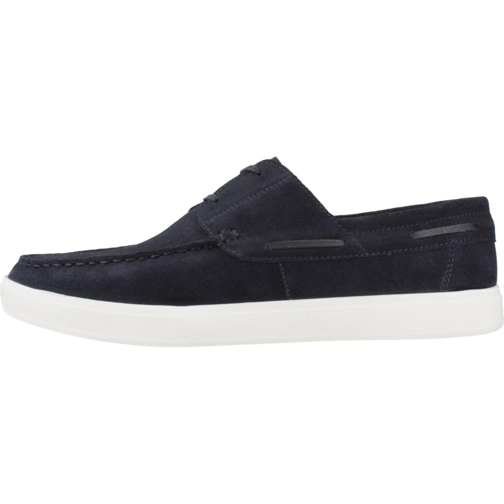 Geox Men's U Avola B Moccasin, Navy, 6 UK
