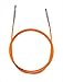 Produktbild KnitPro Nadelseil Orange, 80cm Rundstricknadel, Nylon, 55 x 0.3 x 0.3 cm