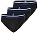 Produktbild CC Clark Crown 3er Pack Herren Slips, Unterhose, schwarz, Gr. XXL