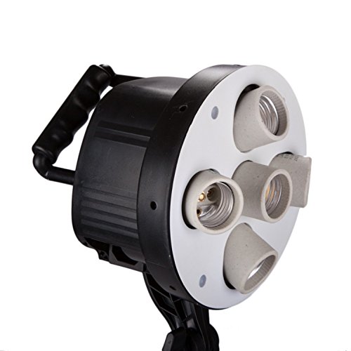 Fovitec - 4-Light 4000W Fluorescent Lighting Kit For Photo & Video With 20"X28" Softboxes, Stands, & Carry Bag #TOP6