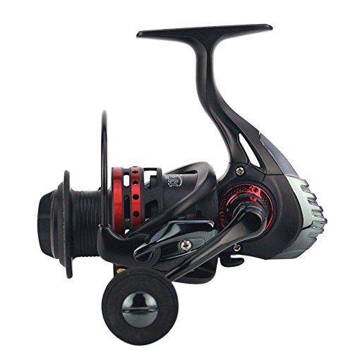 Handbrake Fishing Reel Spinning Reel 5.1: 1 Carrete De Pesca De Metales...