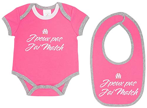  OLYMPIQUE DE MARSEILLE Ensemble Body + Bavoir ...