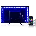PANGTON VILLA Led Strip Lights 8.2ft for 40-60in TV, USB LED TV Backlight Kit with Remote - 16 Color 5050 LEDs Bias Lighting for HDTV