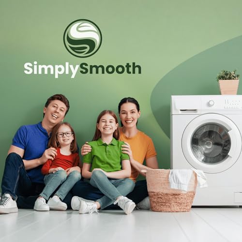 SimplySmooth Wäscheleine 50m - Wäscheseil mit Stahlkern in 3 Längen - Stabile Wäsche Leine extra stark - für Wäschespinne, Garten & Camping - Outdoor