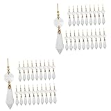 Pendentif lustre : ✅ convient pour les lustres, lampes, fabrication de bijoux, projets de jardin, arbre de noël, fenêtre et plus .