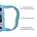 ABG Accessories Girls' 3-Pack Kid Fashionable Protection, Reusable Fabric Face Mask Age 3-7, Fruit Design, 3 Count (Pack of 1)