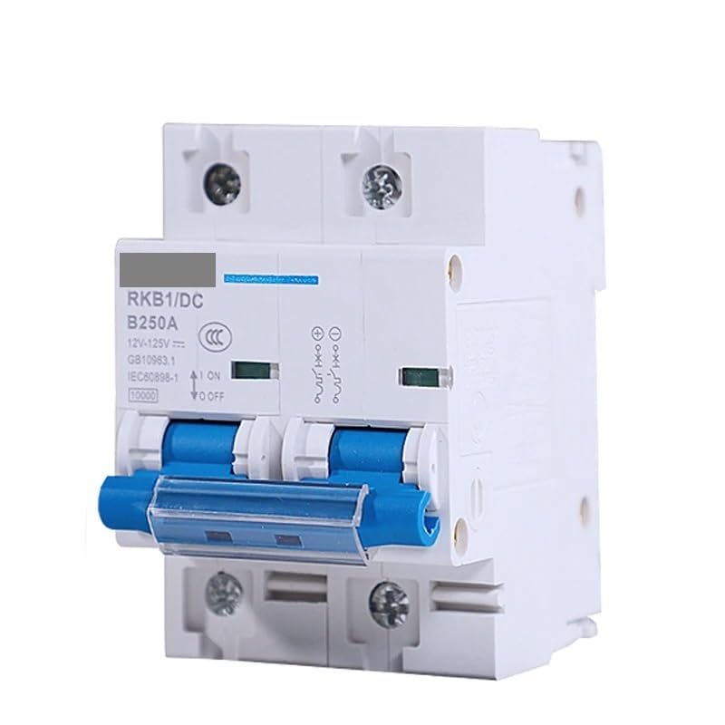 Salvavita Riarmo Automatico Interruttore automatico CC for impianto fotovoltaico 12~125V 80A 100A 150A 200A 250A di protezione da cortocircuito(2P,100A)