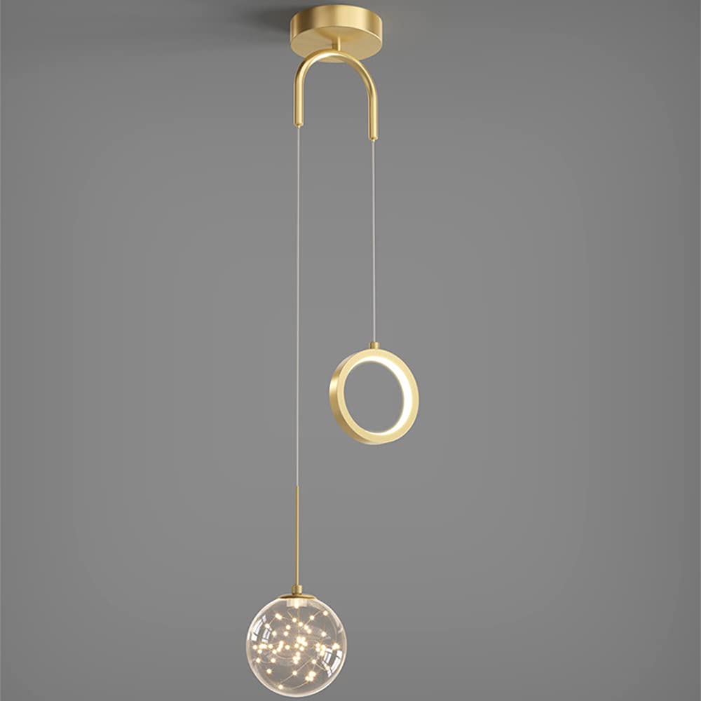 Lustre LED moderne pour corriger un éclairage agressif grâce à sa lumière variable 12W