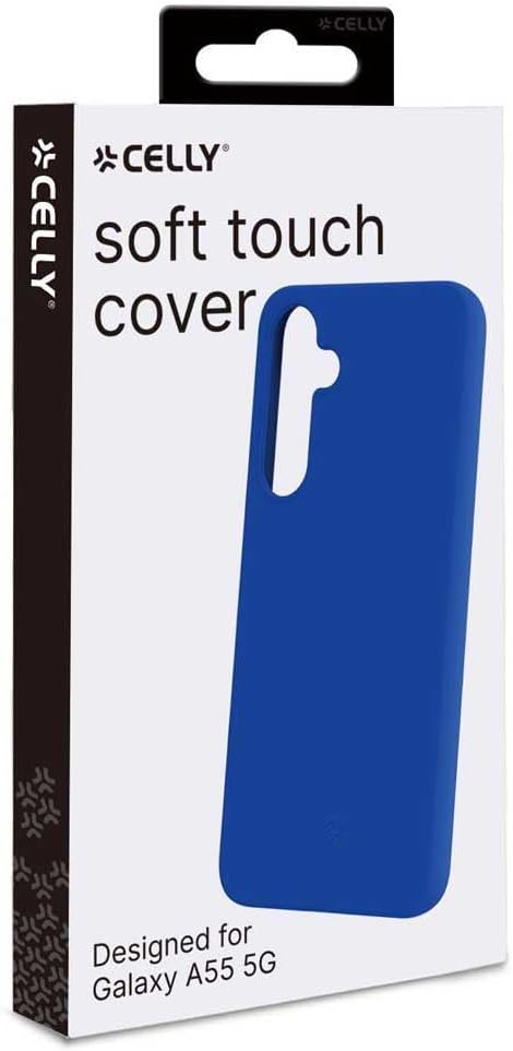 Celly Phone Case CROMO1064BL Black Galaxy A55
