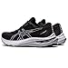 ASICS Women's GT-2000 11 Running Shoes, 11.5, Black/White