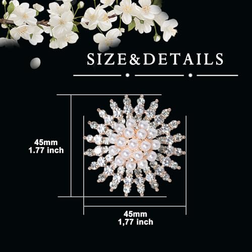 Image of Anmial Brooch for Women Anmial Pin Anmial Clothing Accessory Christmas Birthday for Mother Wife Girlfriend