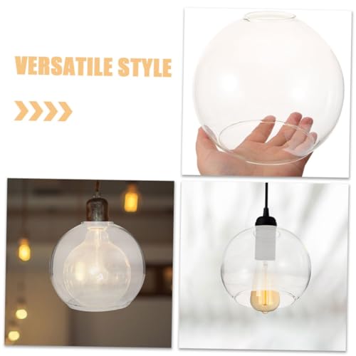 Abat-jour Suspendu en Verre Sphérique au Design Moderne Unique culot E27 - 4