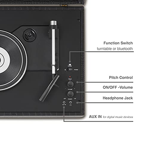 Crosley Mercury Platine Vinyle – Tourne Disque – Tourne Disque Vinyle – Platine Vinyle Bluetooth – Platines Vinyles… - Les Beatles, Paul McCartney, John Lennon, RIngo Starr, George Harrison Crosley Mercury Platine Vinyle - Tourne Disque - Tourne Disque Vinyle - Platine Vinyle Bluetooth - Platines Vinyles… – Image 7