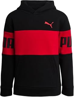 Boys Hoodie - Athletic Performance Fleece Pullover hoodies for Boys - Cozy Soft Graphic Kids Sweatshirt (Sizes: 8-20)