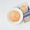 INABA Churu Broth for Cats, Creamy Puree Side Dish Pouch, 1.05 oz Pouches, 15 Pouches Total, Chicken and Tuna Variety