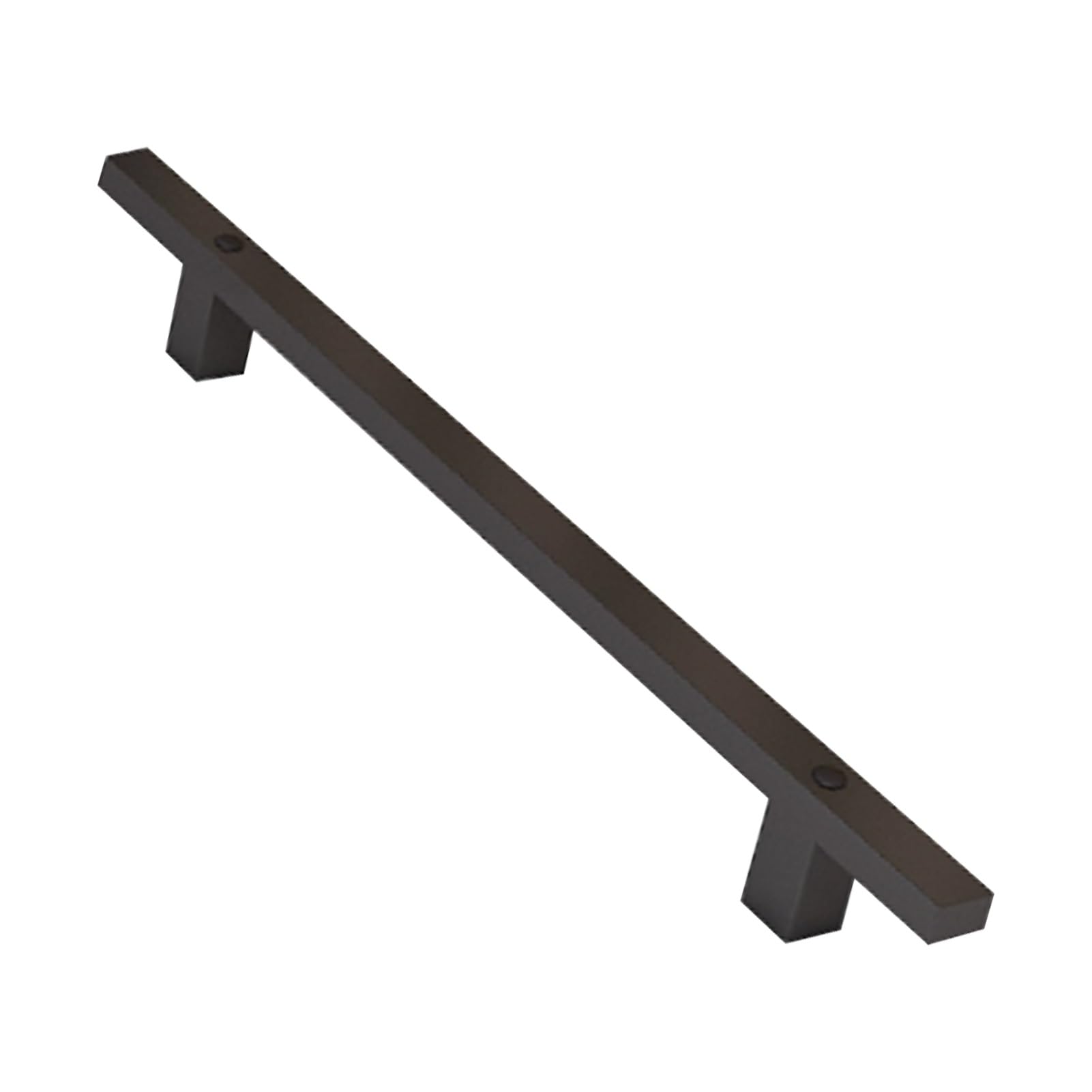 Rampe d'escalier noire de 19 pieds 570 cm pour la sécurité des marches