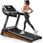 Laufband mit Steigung 14km/h, Laufband Für Zuhause Klappbar mit 3,0 PS Motor und 3 Steigungsstufen, Foldable Treadmill for Home mit 12 Trainingsprogrammen, Max Belastung 136KG