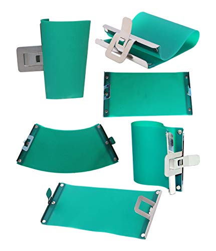 INTBUYING 6pcs Sublimation Rubber Clamp for 11oz&15oz Mugs and 12oz latte Mug Wrap by 3D Sublimation Transfer Machine or Home Baking Oven
