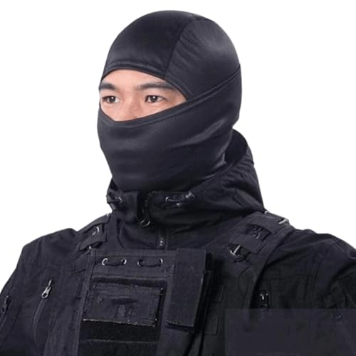 Touca Ninja Balaclava Articulada Profissional Resistente Frio Proteção Uv50 Multifuncional Respiráve
