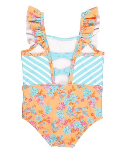 RuffleButts Vibrant Valley Pinafore One Piece - 2T