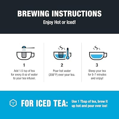 Tiesta Tea - Maui Mango Mango Pineapple Herbal Tea Premium Loose Leaf Tea Blend Non-Caffeinated Fruit Tea Make Hot or Iced Tea & Brews Up to 25 Cups - 2.2 Ounce Resealable Pouch (Pack of 4)
