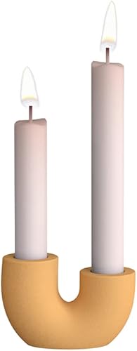 CLIMBBIRD Moldes de resina para portavelas de silicona, para hacer portavelas de bricolaje, moldes de silicona para resina, yeso, hormigón de