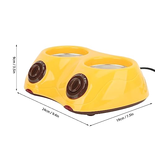 Chocolate Melting Pot eléctrico con doble olla fácil de usar miniatura 7
