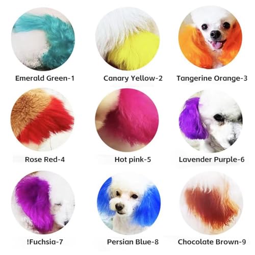 Tinte permanente para pelo de perro MANON ROSA miniatura 4