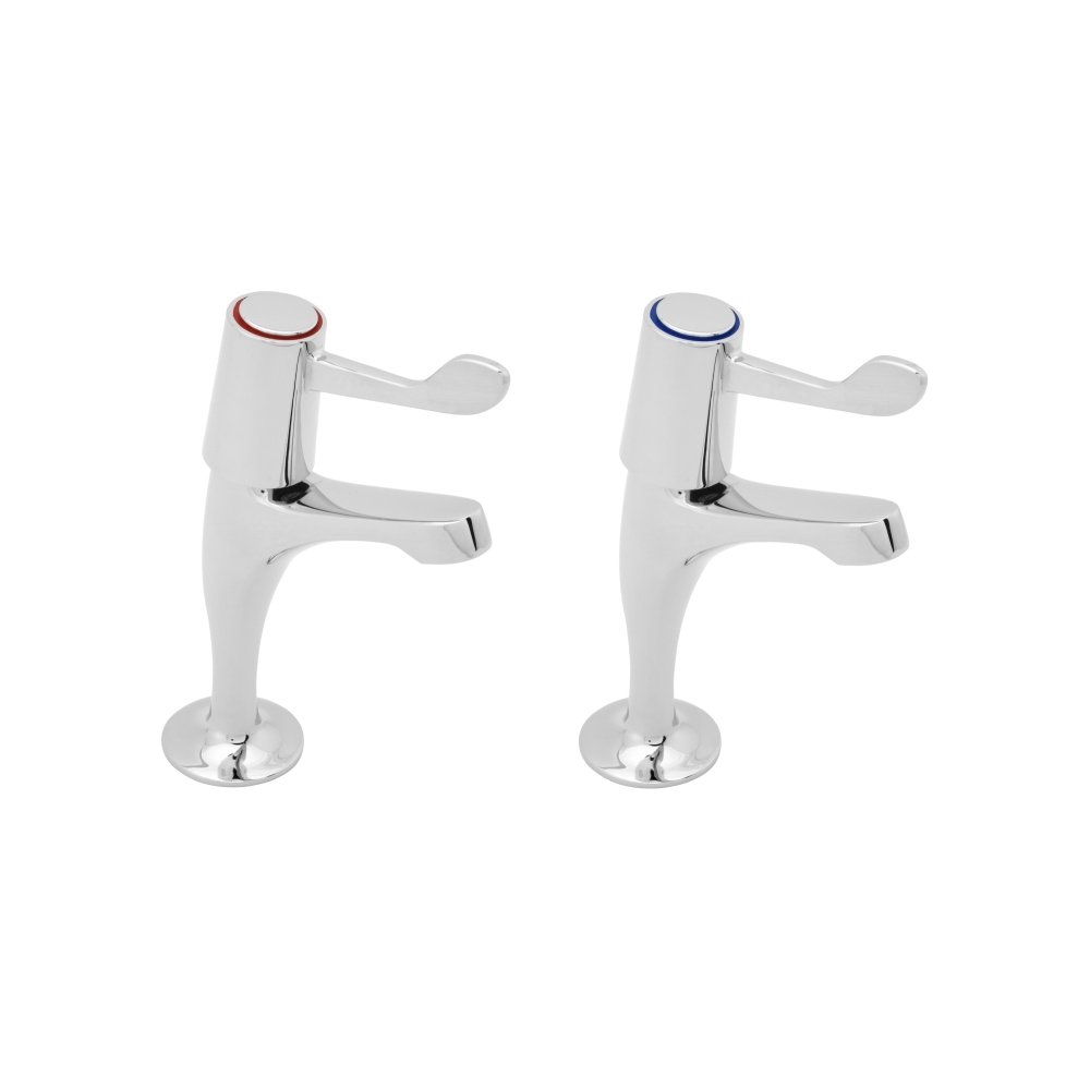 Deva DLV103 6-inch Lever Action Sink Tap with Lever Chrome Finish