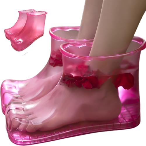 Zapatos para remojar los pies con masaje térmico y diseño hermético a prueba de fugas