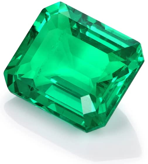 Piedra de esmeralda natural certificada con 7 ratti para anillo y colgante