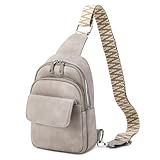 👍Multifunktional Kleine Umhängetasche Herren: Diese brustbeutel damen kann als kleine Gürteltasche, Umhängetasche, Handytasche, Brusttasche Damen , Hüfttasche, Freizeittasche, Geldbörse etc. Diebstähle sind dadurch erschwert da es vorne hängt. Mit verstellbaren Trägern können Sie sie je nach Größe oder Aktivitätsanforderungen festziehen oder lockern. Verstellbare Schultergurte von 60 cm bis 108 cm, um sich perfekt an Ihren Körper anzupassen.
