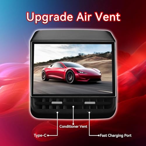 Écran tactile arrière 8,7" premium pour Tesla Model 3 Y avec Android 14 - 6