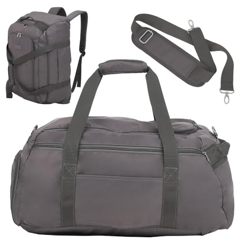 ボストンバッグ 【リュックにもできる5WAY/50L大容量版】（防水ポケット大き目/軽量） 旅行バッグ キャリーオンバッグ スポーツバッグ メンズ レディース 1泊 2泊 3泊 ｃｏｍｆｏｘ (コムフォックス)